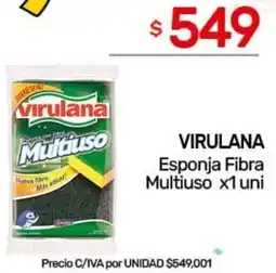 Nini Mayorista Virulana esponja fibra multiuso oferta