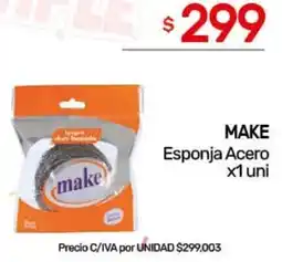 Nini Mayorista Make esponja acero oferta