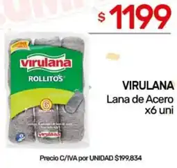 Nini Mayorista Virulana lana de acero oferta
