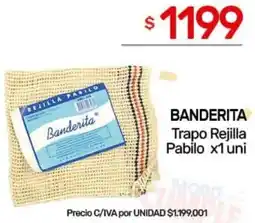 Nini Mayorista Banderita trapo rejilla pabilo oferta