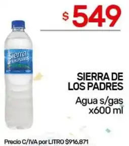 Nini Mayorista Sierra de los padres agua s/gas oferta