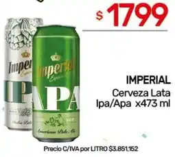 Nini Mayorista Imperial cerveza lata ipa/apa oferta
