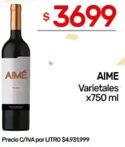 Nini Mayorista Aime varietales oferta