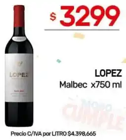 Nini Mayorista Lopez malbec oferta