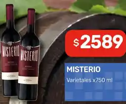 Nini Mayorista Misterio varietales oferta