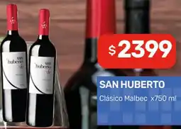 Nini Mayorista San huberto clásico malbec oferta