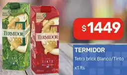 Nini Mayorista Termidor tetra brick blanco/tinto oferta