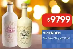 Nini Mayorista Vrienden gin roze/dry oferta