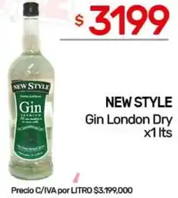 Nini Mayorista New style gin london dry oferta