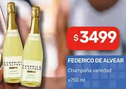 Nini Mayorista Federick de alveal champaña variedad oferta