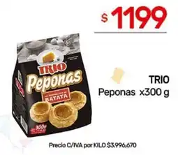 Nini Mayorista Trio peponas oferta