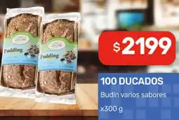 Nini Mayorista 100 ducados budín varios sabores oferta