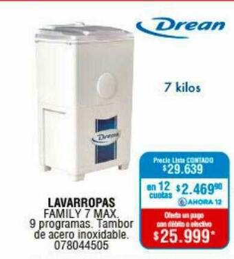 Perozzi Lavarropas oferta