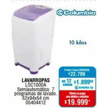 Perozzi Lavarropas oferta