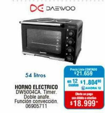 Perozzi Horno Electrico oferta