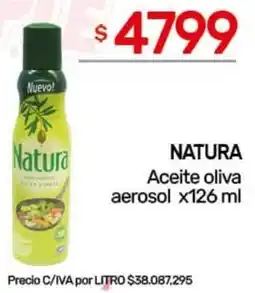 Nini Mayorista Natura aceite oliva aerosol oferta