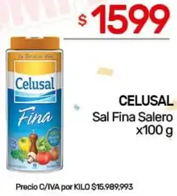 Nini Mayorista Celusal sal fina salero oferta