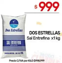 Nini Mayorista Dos estrellas sal entrefina oferta