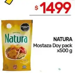 Nini Mayorista Natura mostaza doy pack oferta