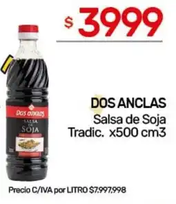 Nini Mayorista Dos anclas salsa de soja tradic. oferta