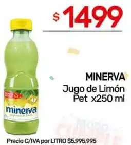 Nini Mayorista Minerva jugo de limón pet oferta