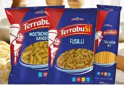 Nini Mayorista Terrabusi mostacho rayados, fusilli, tallarin n-7 oferta