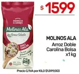 Nini Mayorista Molinos ala arroz doble carolina bolsa oferta