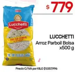Nini Mayorista Lucchetti arroz parboil bolsa oferta