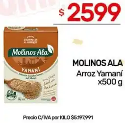 Nini Mayorista Molinos ala arroz yamaní oferta