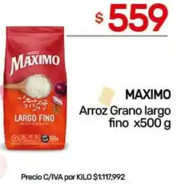 Nini Mayorista Maximo arroz grano largo fino oferta