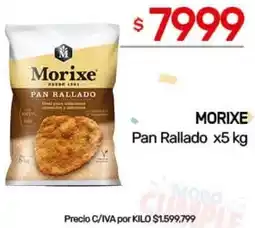Nini Mayorista Morixe pan rallado oferta