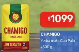 Nini Mayorista Chamigo yerba mate con palo oferta