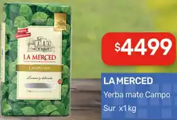 Nini Mayorista La merced yerba mate campo sur oferta