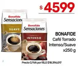 Nini Mayorista Bonafide café torrado intenso/suave oferta