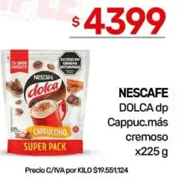 Nini Mayorista Nescafe dolca dp cappuc.más cremoso oferta