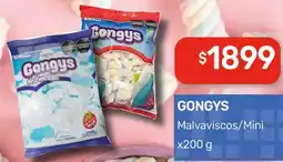Nini Mayorista Gongys malvaviscos/mini oferta