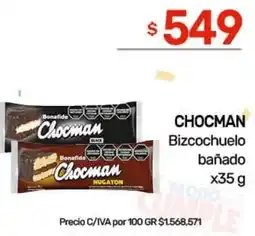 Nini Mayorista Chocman bizcochuelo bañado oferta