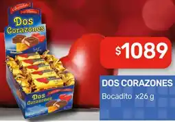 Nini Mayorista Dos corazones bocadito oferta
