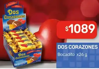 Nini Mayorista Dos corazones bocadito oferta