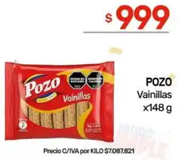 Nini Mayorista Pozo vainillas oferta