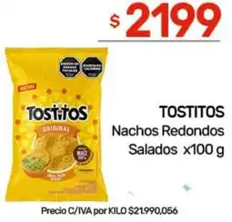 Nini Mayorista Tostitos nachos redondos salados oferta