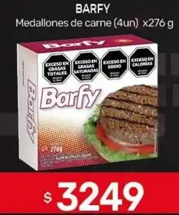 Nini Mayorista Barfy medallones de carne oferta