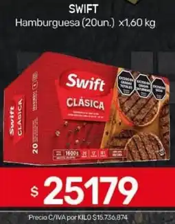 Nini Mayorista SWIFT Hamburguesa oferta