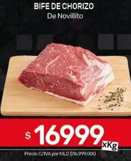 Nini Mayorista Bife de chorizo de novillito oferta