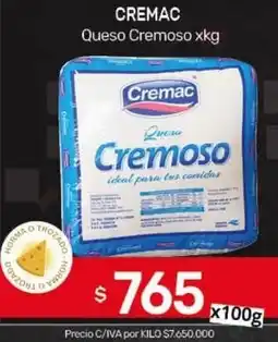 Nini Mayorista Cremac queso cremoso oferta