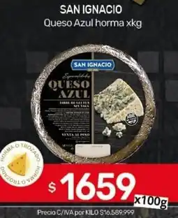 Nini Mayorista San ignacio queso azul horma oferta