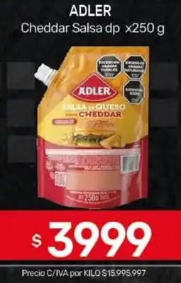 Nini Mayorista Adler cheddar salsa dp oferta