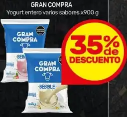 Nini Mayorista Gran compra yogurt entero varios sabores oferta