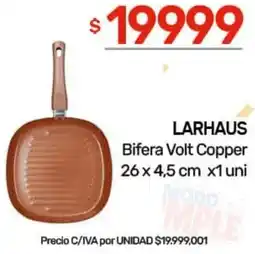 Nini Mayorista Larhaus bifera volt copper oferta