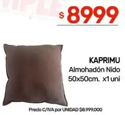 Nini Mayorista Kaprimu almohadón nido 50x50cm. oferta